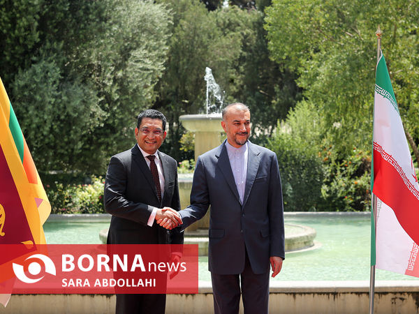 دیدار وزرای خارجه ایران و سریلانکا