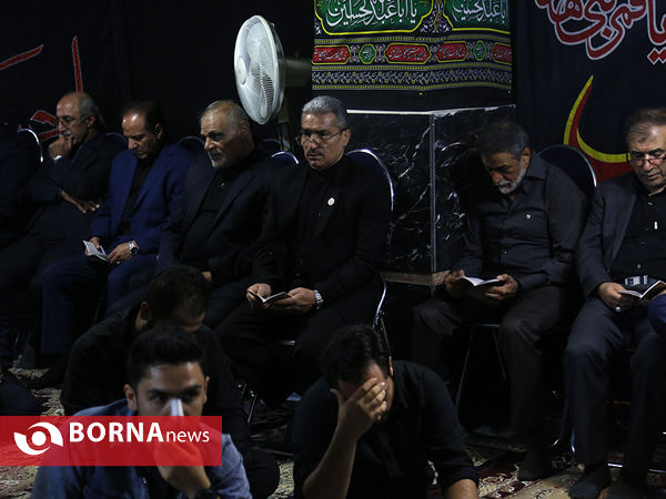 عزاداری در حسینیه عشاق الحسین