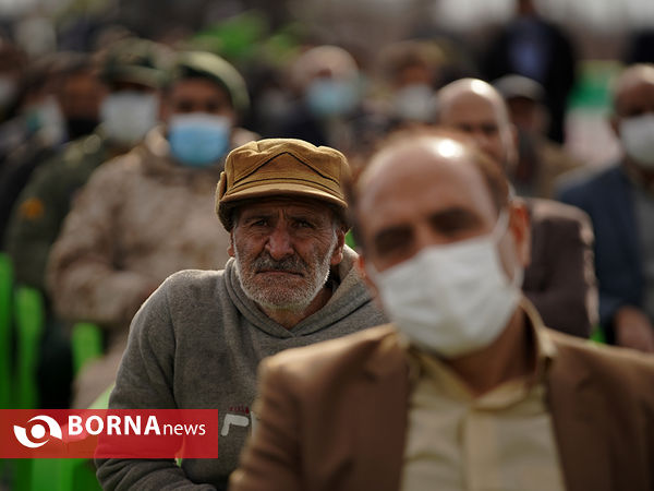 آیین رونمایی از المان شهید محسن فخری زاده