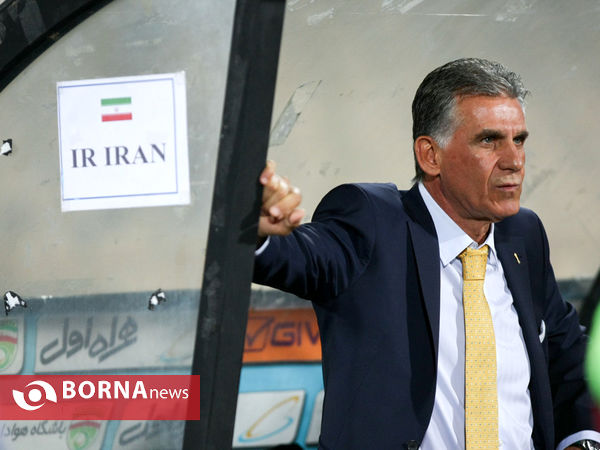 دیدار تیم های ملی  ایران - قرقیزستان