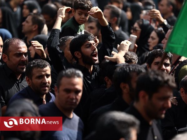 عاشورای حسینی در بازار تهران