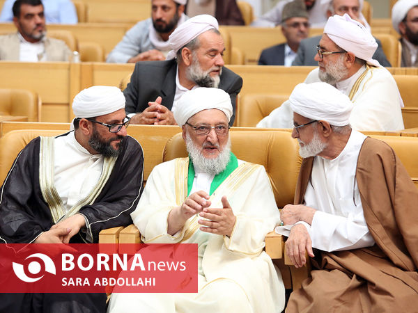 دیدار علما و نخبگان اهل سنت با رییس جمهور