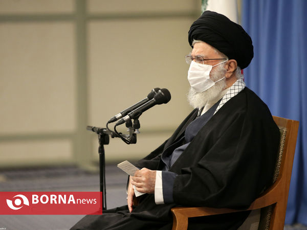 دیدار دست‌اندرکاران مراسم سالگرد شهید سلیمانی با رهبر انقلاب اسلامی