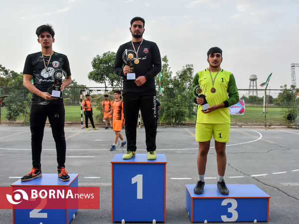 مهاجران قهرمان رقابت های  هندبال ۵ نفره نوجوانان کشور