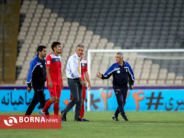 دیدار تیم های ملی  ایران - قرقیزستان