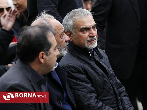 تشییع پیکر مرحوم جمشید مشایخی