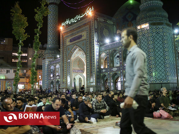 مراسم شب قدر در امام زاده صالح