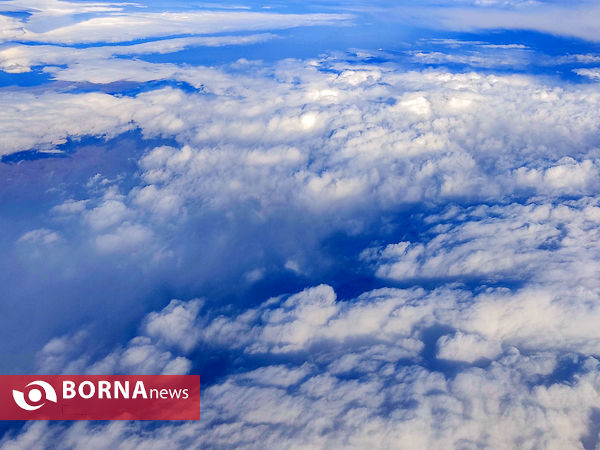 از کیش تا تهران بر فراز ابرها