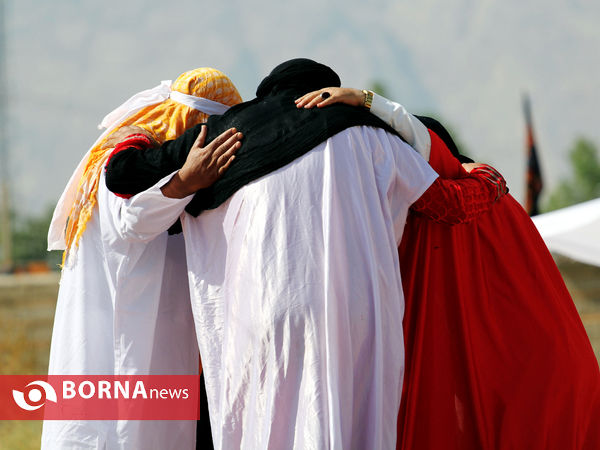 بازسازی واقعه غدیر در شهر زرقان فارس
