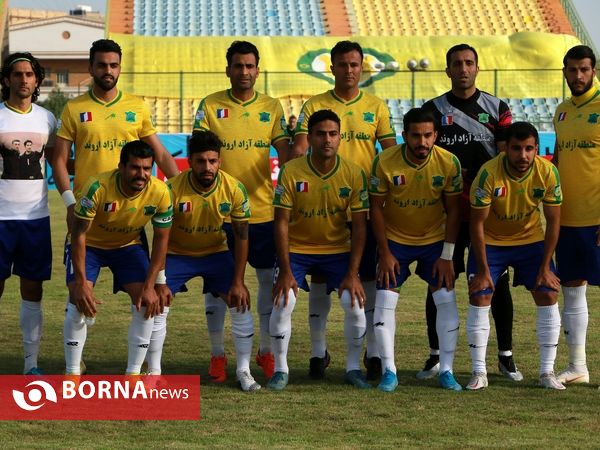 دیدار تیم های فوتبال صنعت نفت - فولاد