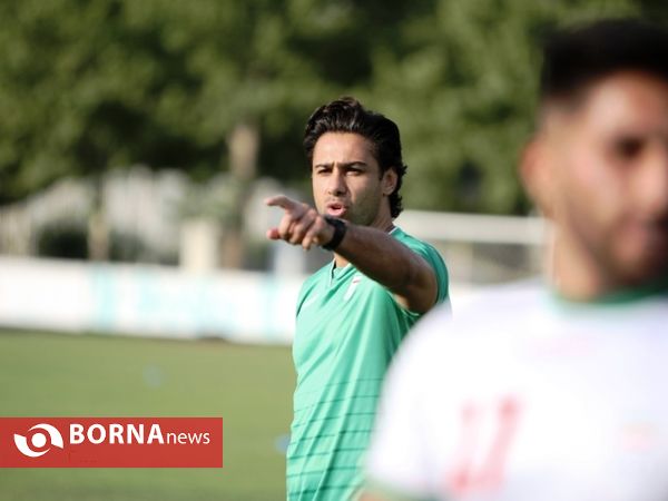 تمرینات تیم ملی فوتبال امید ایران