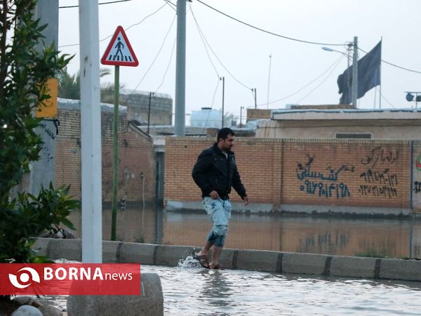 آبادان سه روز بعد از بارندگی