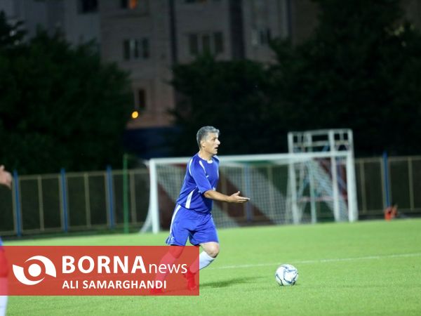 دیدار دوستانه فوتبال پیشکسوتان سپیدرود _ استقلال رشت