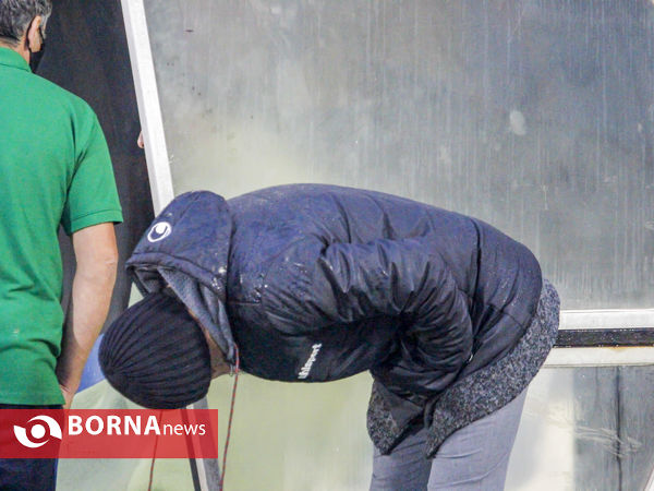 دیدار تیم های فوتبال آلومینیوم اراک - صنعت نفت آبادان