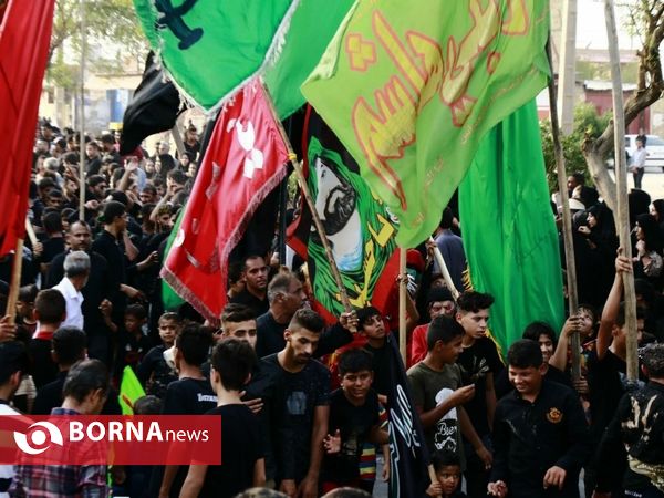 گردهمایی عاشورایی عشایر و تکایا در زیارتگاه سیدعباس آبادان