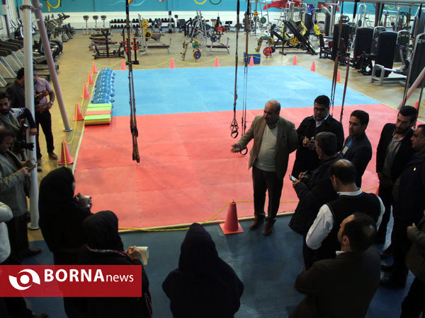 بازدید خبرنگاران از طرح های ورزشی در شیراز