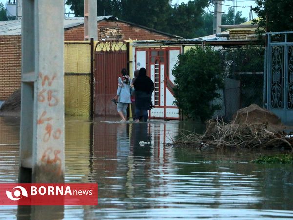 آبادان سه روز بعد از بارندگی