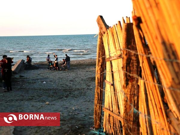 سواحل دریای خزر-نمک آبرود