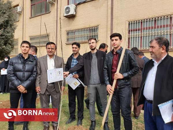مراسم روز درختکاری جامعه ورزش آذربایجان‌غربی با حضور مازیار ناظمی