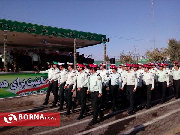 مراسم  صبحگاه نیروی انتظانی شرق استان تهران