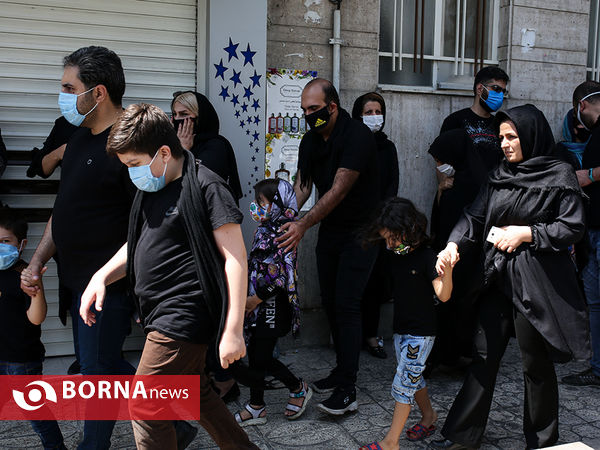 عزاداری روز تاسوعا در میدان 13 آبان