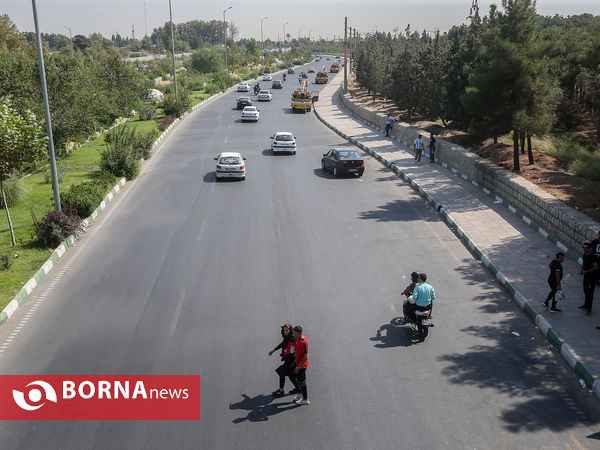 استادیوم آزادی تهران پیش از دربی ۹۰