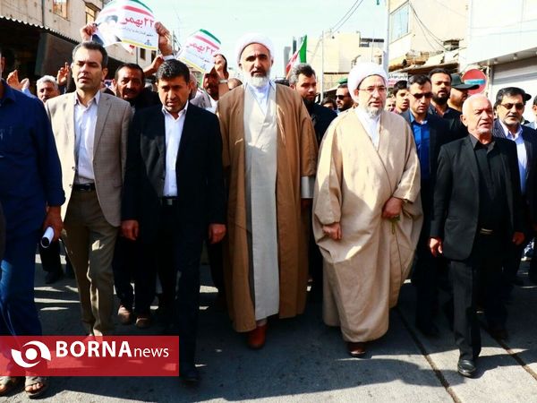 راهپیمایی 22 بهمن در منطقه آزاد اروند-آبادان