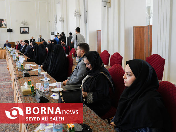 دیدار های امروز وزیر امور خارجه