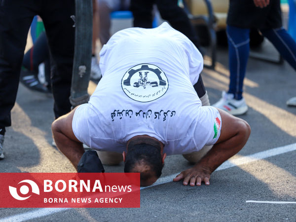 روز نخست مسابقات قویترین مردان کارگری