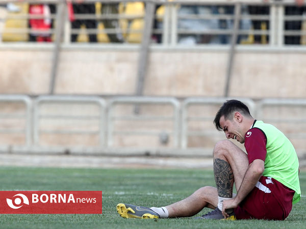 تمرین تیم فوتبال پرسپولیس تهران