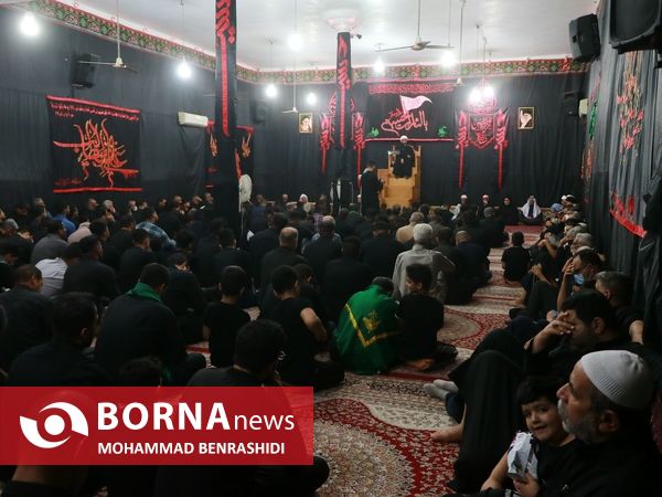 حال و هوای شب ششم محرم در خرمشهر