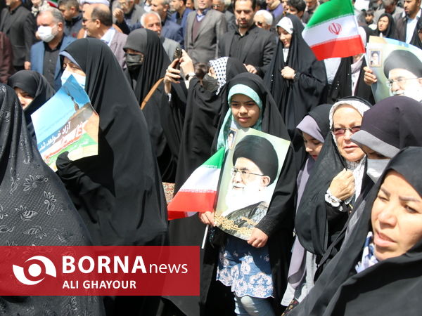 راهپیمایی روز قدس - ارومیه 