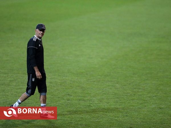 آخرین تمرین تیم ملی پیش از دیدار با کره جنوبی