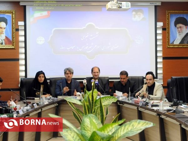 نشست خبری رئیس و اعضای شورای شهر قدس با خبرنگاران