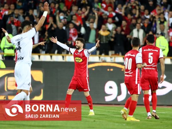 دیدار تیم های پرسپولیس تهران -ملوان بندرانزلی