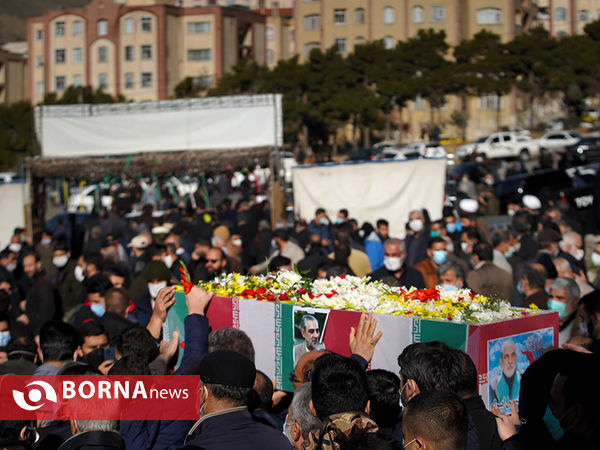 تشییع پیکر شهید حاج حسن ایرلو