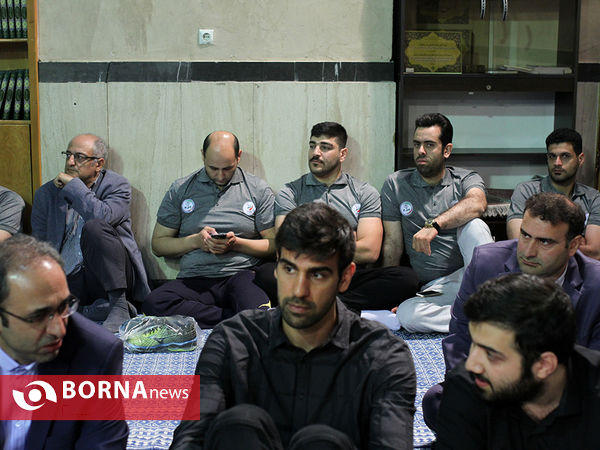 دیدار ورزشکاران و جوانان با " سید حسن خمینی "