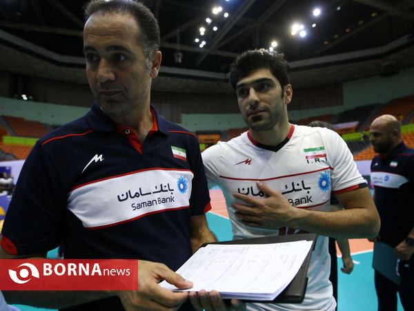 دیدار والیبال ایران - تایلند قهرمانی آسیا