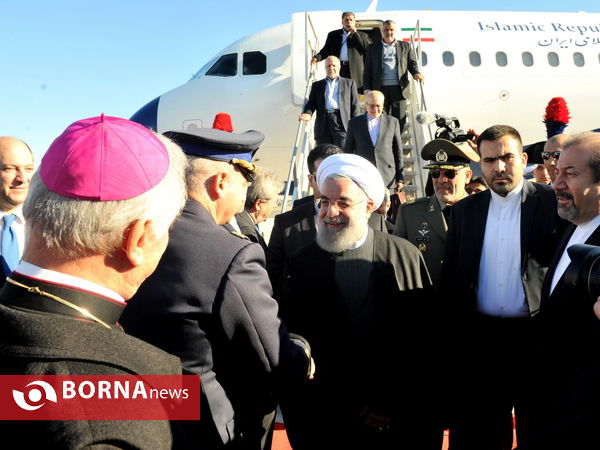 سفر رییس جمهوری به ایتالیا