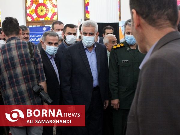 میز خدمت جهادی در مصلی رشت