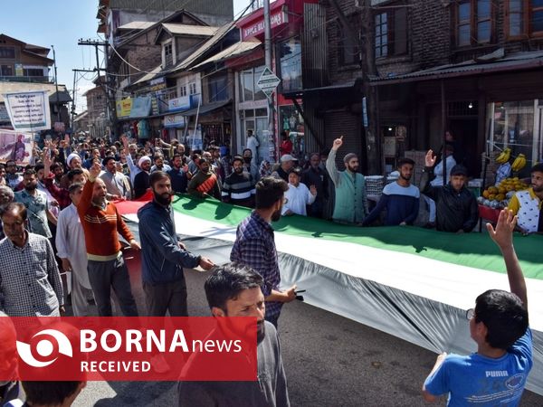 راهپیمایی روز جهانی قدس در کشمیر ھند