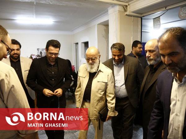حضور مهدی چمران در خبرگزاری برنا