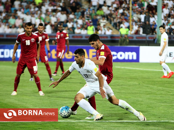 دیدار تیم های ایران - قطر