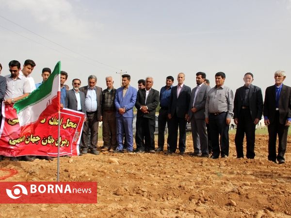 کلنگ زنی کمپ رهبران جوان جهان اسلام-سپیدان