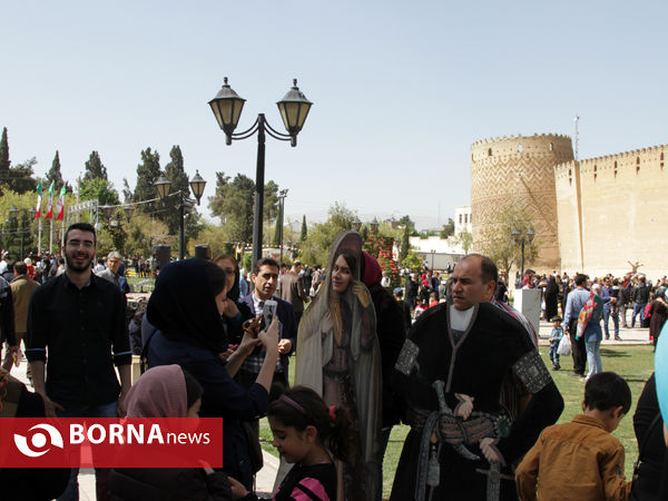 میهمانان نوروزی در ارگ کریمخان