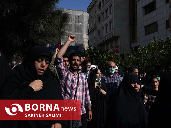 تشییع پیکر طلبه شهید آرمان علی‌وردی