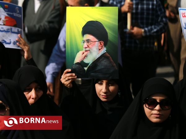 راهپیمایی حمایت از ولایت و اقتدار کشور - اهواز