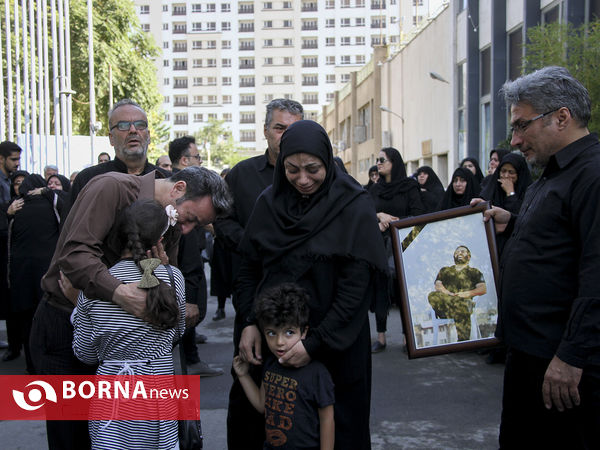 تشییع پیکر مهدی شادمانی