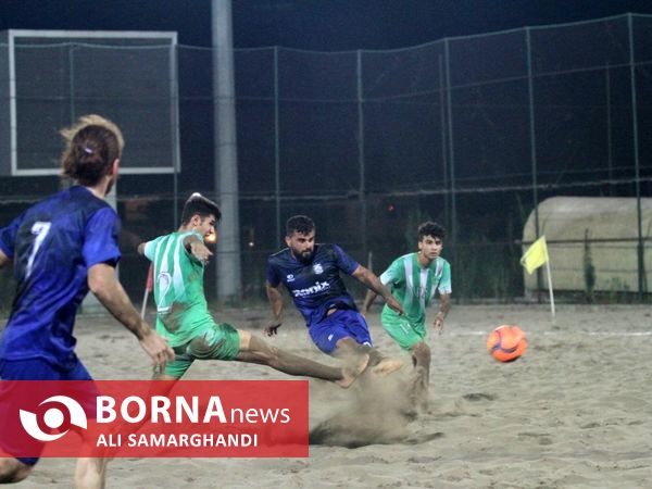 دیدار تیم های  فوتبال ساحلی ملوان بندرانزلی _  پاس گناوه