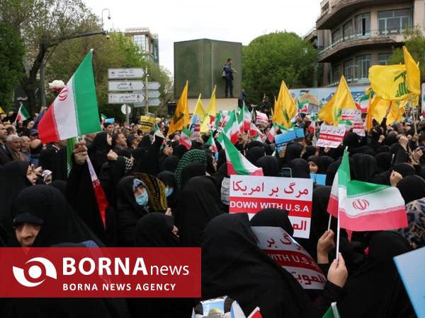 حضور پرشور مردم تبریز در راهپیمایی روز جهانی قدس